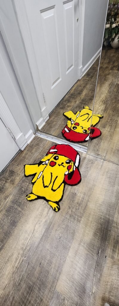 Custom Anime Rug / Pikachu Pokemon