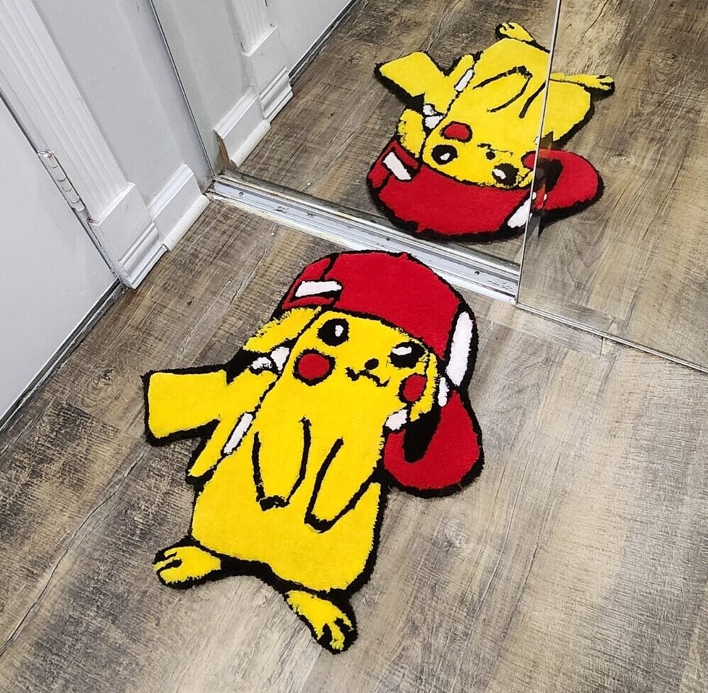 Custom Anime Rug / Pikachu Pokemon - Image 1