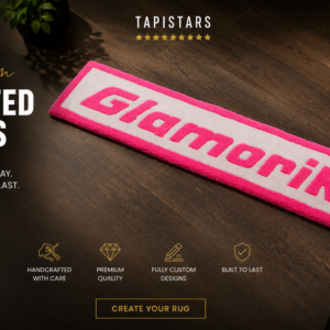 Custom Text Rug/ Buisness Name