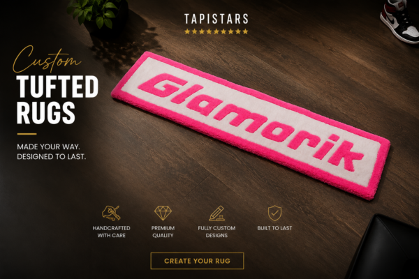Custom Text Rug/ Buisness Name
