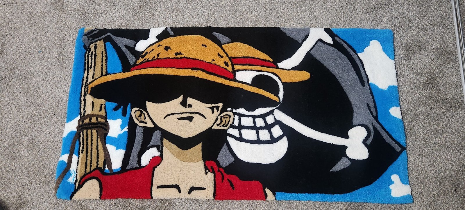 Custom Anime Rug / monkey d. luffy - Image 2